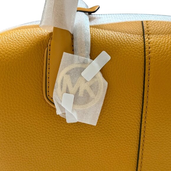 Michael Kors Hyde Pebbled Leather Satchel (NWT) - Picture 9 of 12